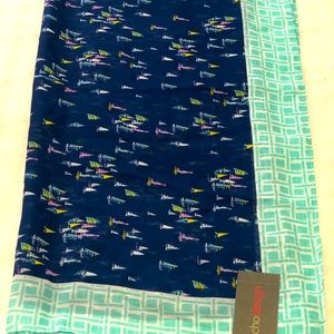 Echodesign scarf/ Large Nautical theme